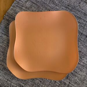 (2) RIVERSIDE DESIGN Freeform Seaglass Plates